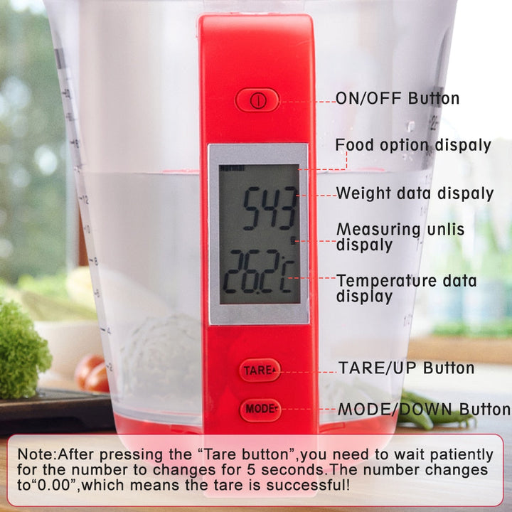 Lisslune | Smart Digital Measuring Cup