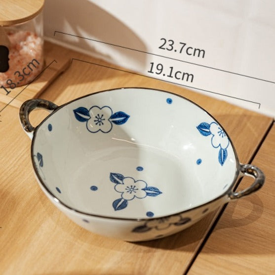 Lisslune | Flora Ceramic Pasta Bowls
