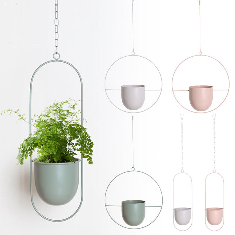 Lisslune | Frendorf Vivienne Hanging Plant Pot Holder made of Metal
