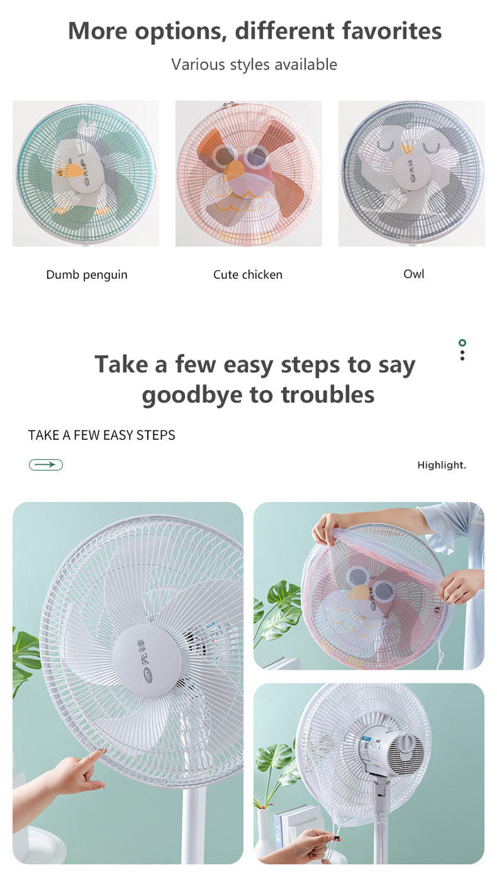 Lisslune | Anti-Pinch Fan Safety Cover