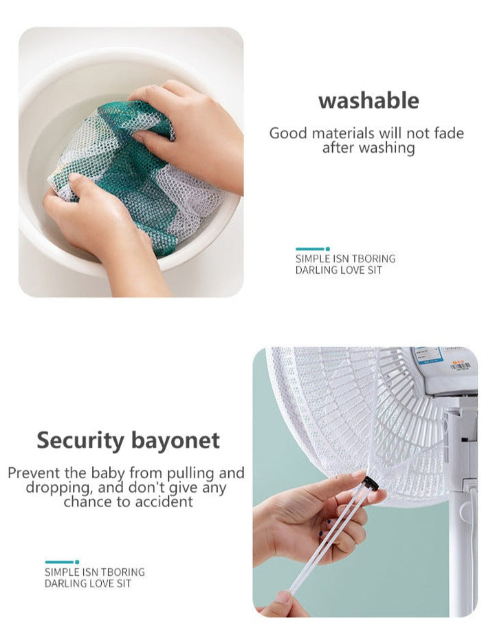 Lisslune | Anti-Pinch Fan Safety Cover