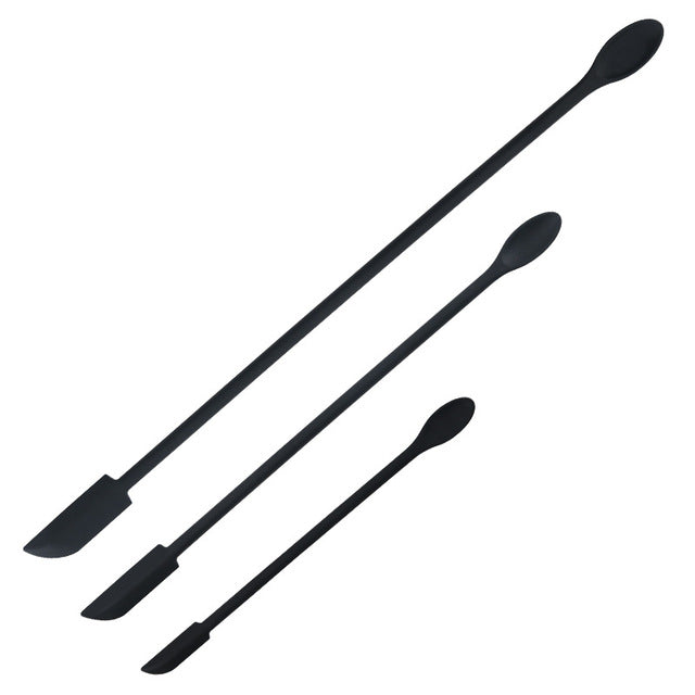 Lisslune | Flexible Long Handle Bottle Scraper Spoon Set