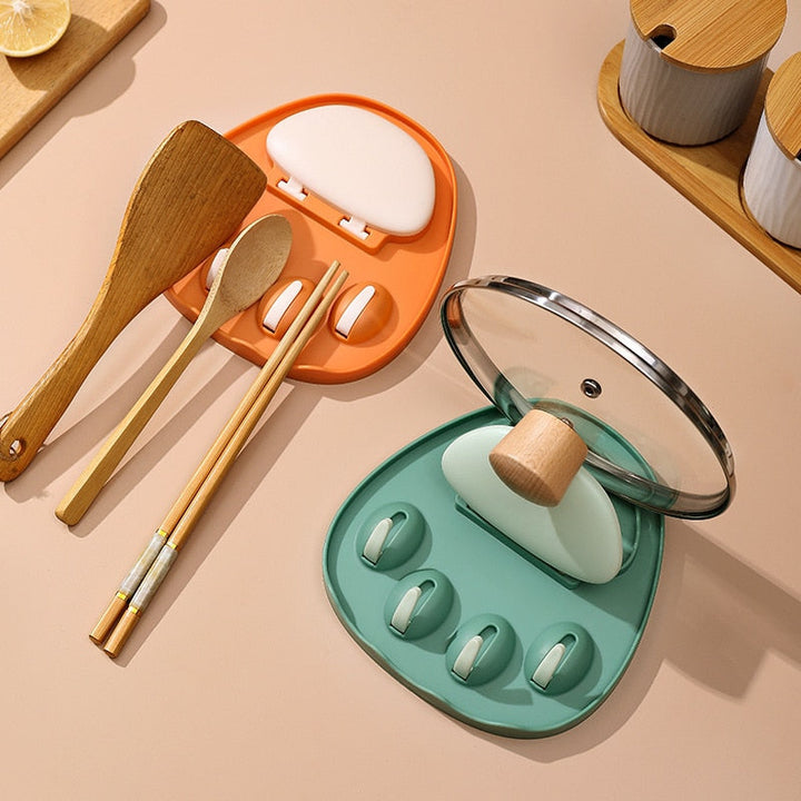 Lisslune | Cat Paw Wall-Mounted Pot Lid Holder Rack