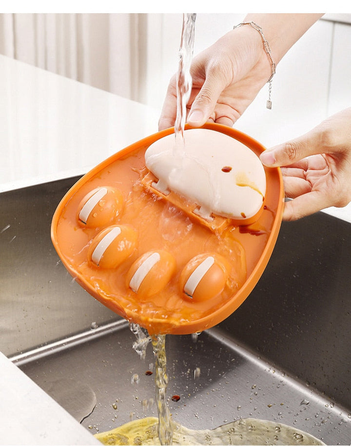 Lisslune | Cat Paw Wall-Mounted Pot Lid Holder Rack
