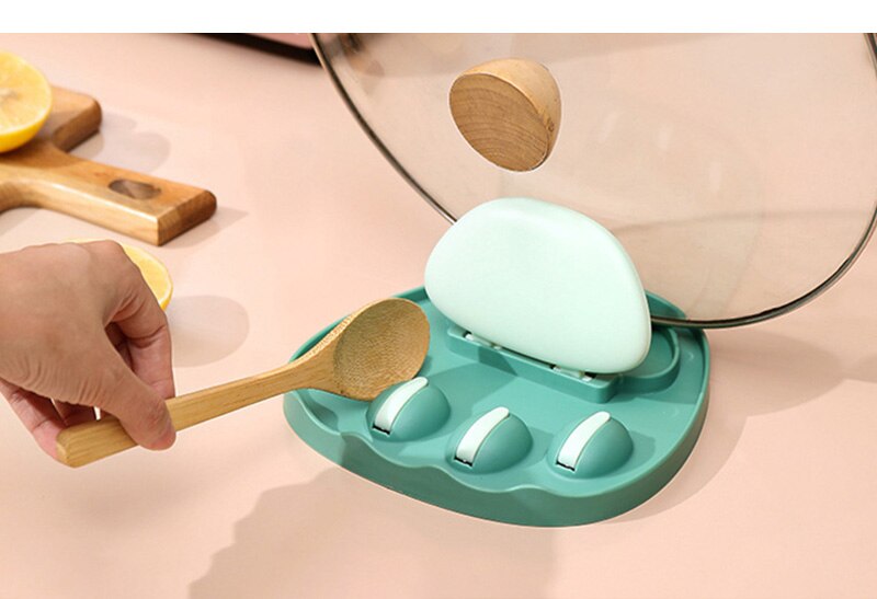 Lisslune | Cat Paw Wall-Mounted Pot Lid Holder Rack