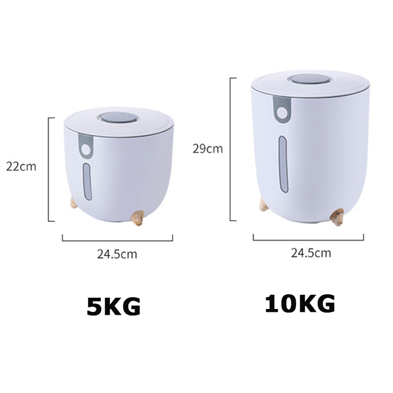 Lisslune | Large Capacity Moisture-Proof Rice Storage Container