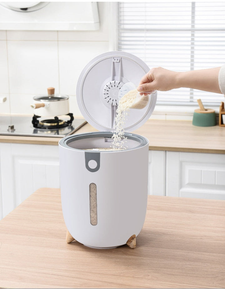 Lisslune | Large Capacity Moisture-Proof Rice Storage Container