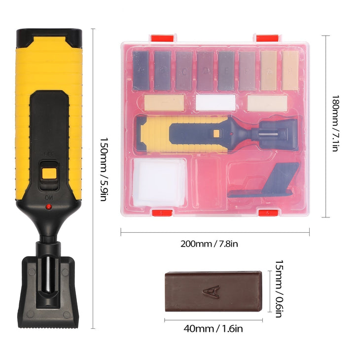 Lisslune | Floor Laminate Scratch Repair Tool Set