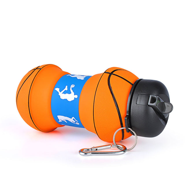 Lisslune | Basketball Leakproof Folding Thermos