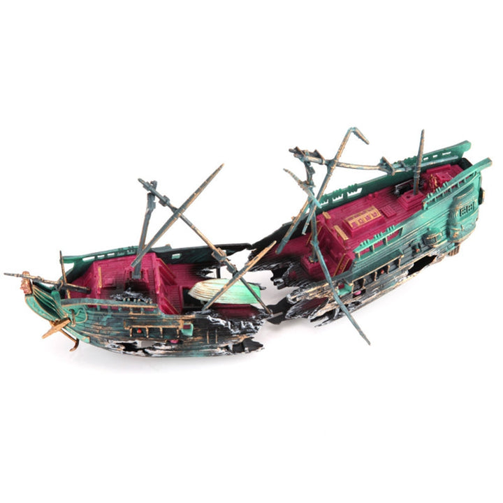 Lisslune | Large Shipwreck Aquarium Decoration