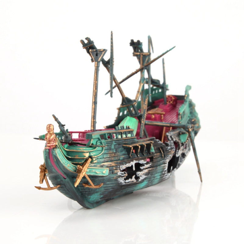 Lisslune | Large Shipwreck Aquarium Decoration