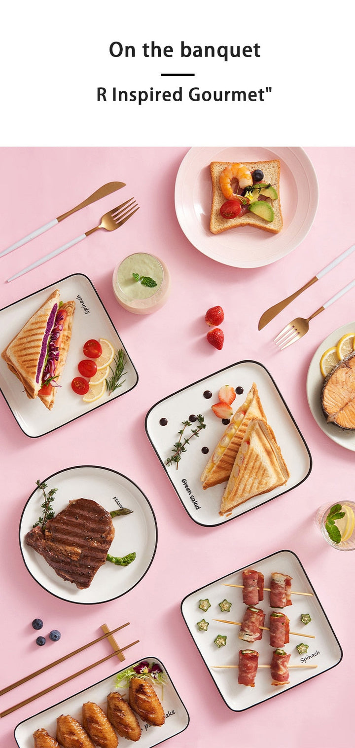 Lisslune | Electric Sandwich Toaster Waffle Maker
