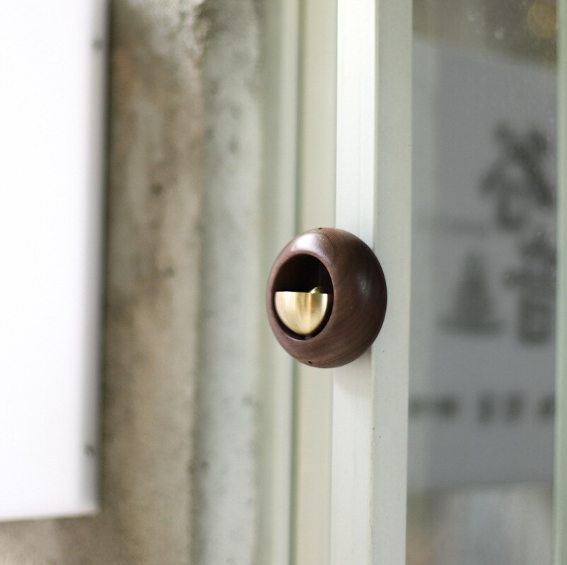 Lisslune | Solid Wood Cute Hanging Door Bell