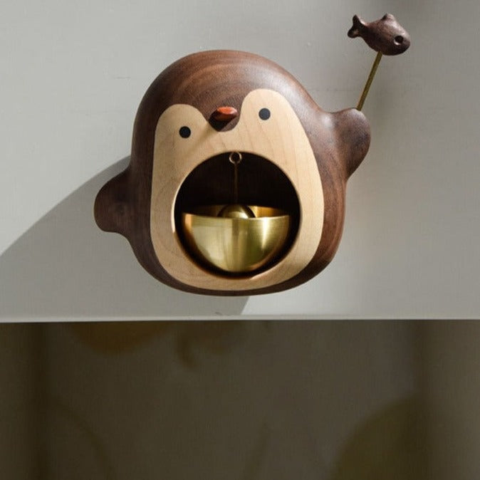 Lisslune | Solid Wood Cute Hanging Door Bell