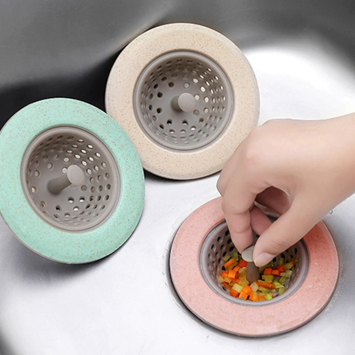 Lisslune | Silicone Sink Strainer Waste Plug
