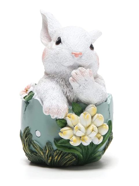 Lisslune | Resin Easter Bunny Eggs Decor