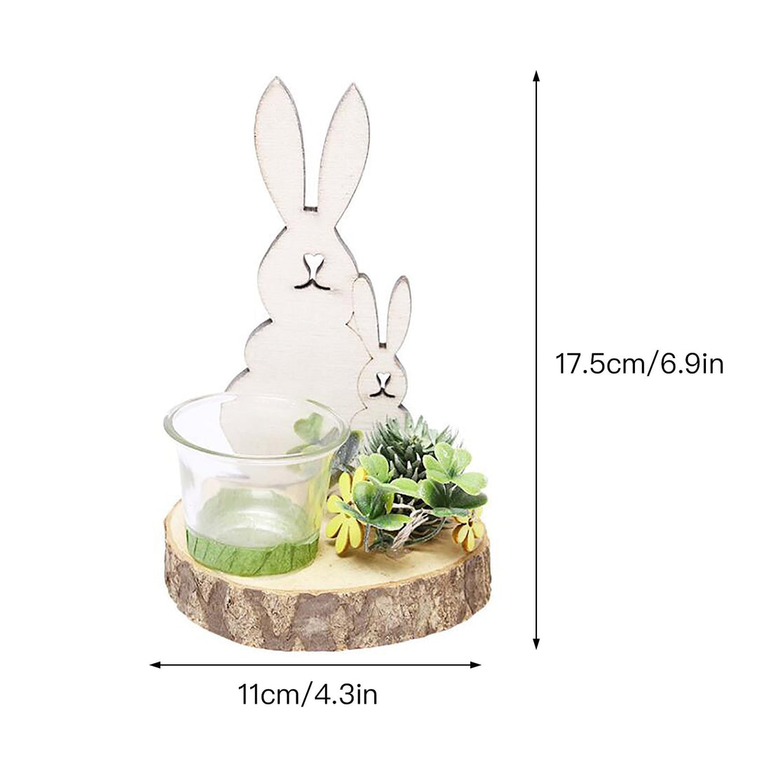 Lisslune | Easter Bunny Nordic Candle Holder Rabbit