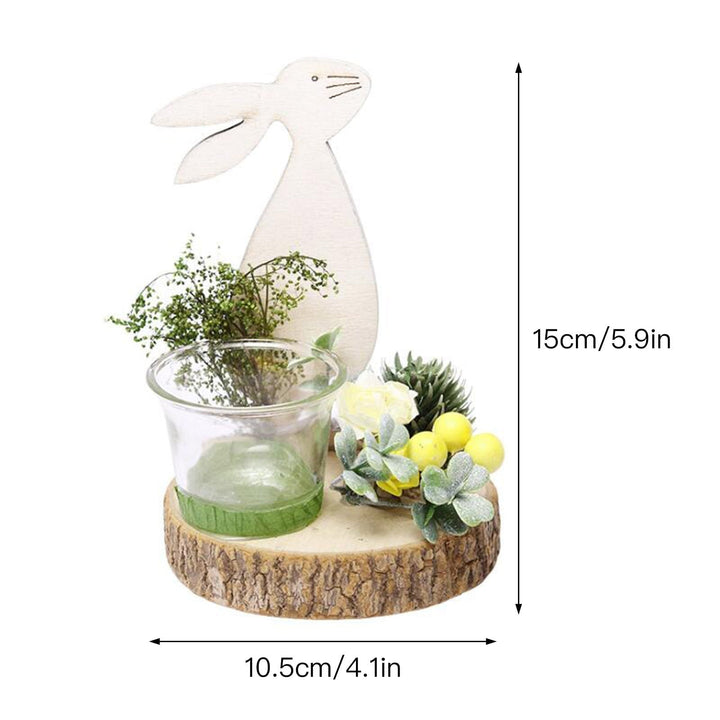 Lisslune | Easter Bunny Nordic Candle Holder Rabbit