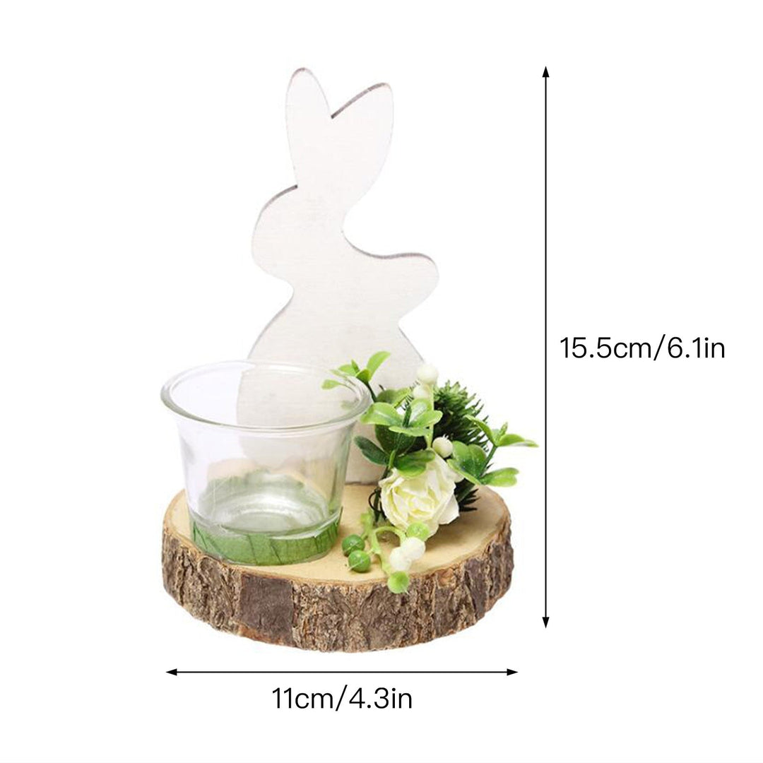 Lisslune | Easter Bunny Nordic Candle Holder Rabbit