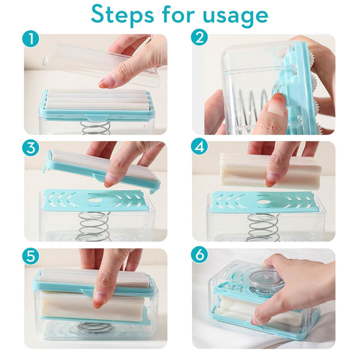 Lisslune | Foaming Soap Drainer Box Brush