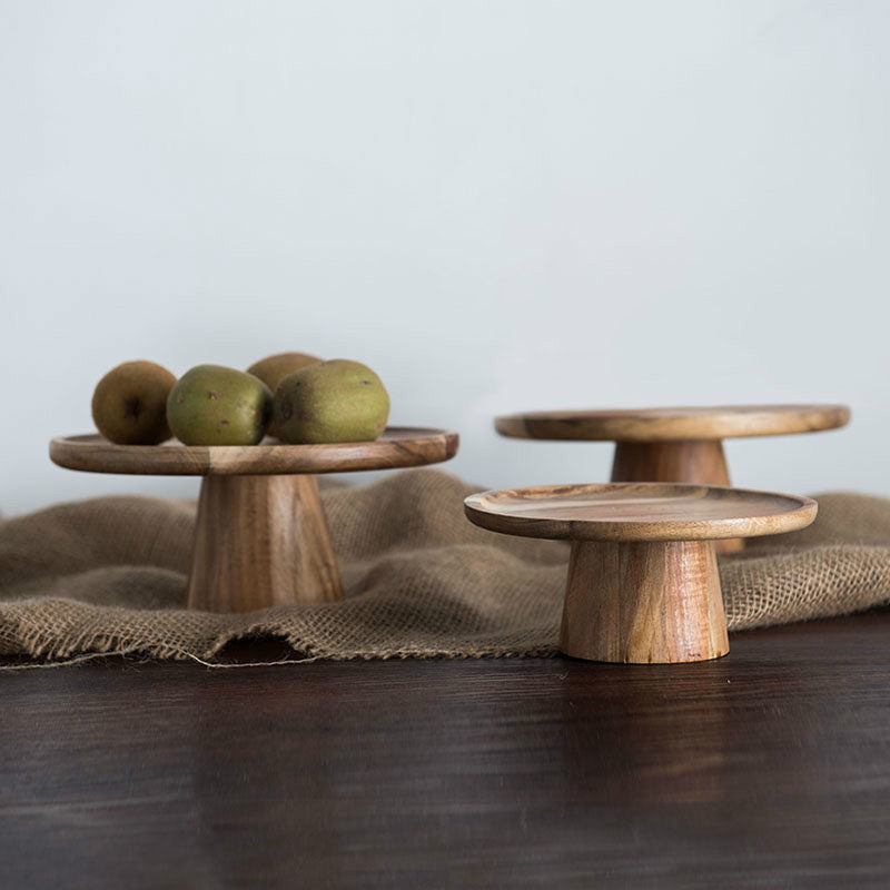 Lisslune | Japanese Style Wooden Snack Plate