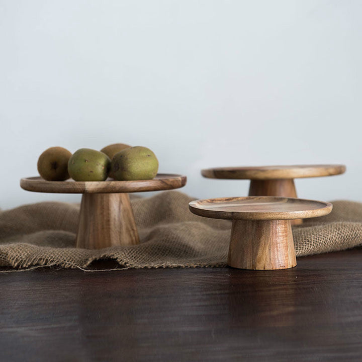 Lisslune | Japanese Style Wooden Snack Plate