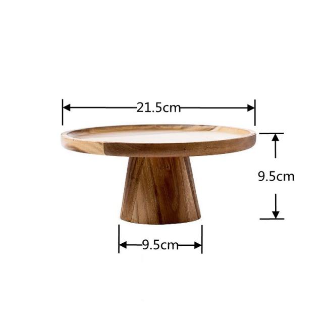 Lisslune | Japanese Style Wooden Snack Plate