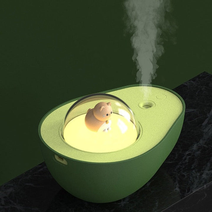 Lisslune | Cute Avocado Humidifier Night Lamp