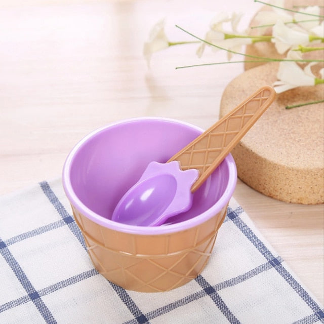 Lisslune | Candy Melting Ice Cream Bowl Set