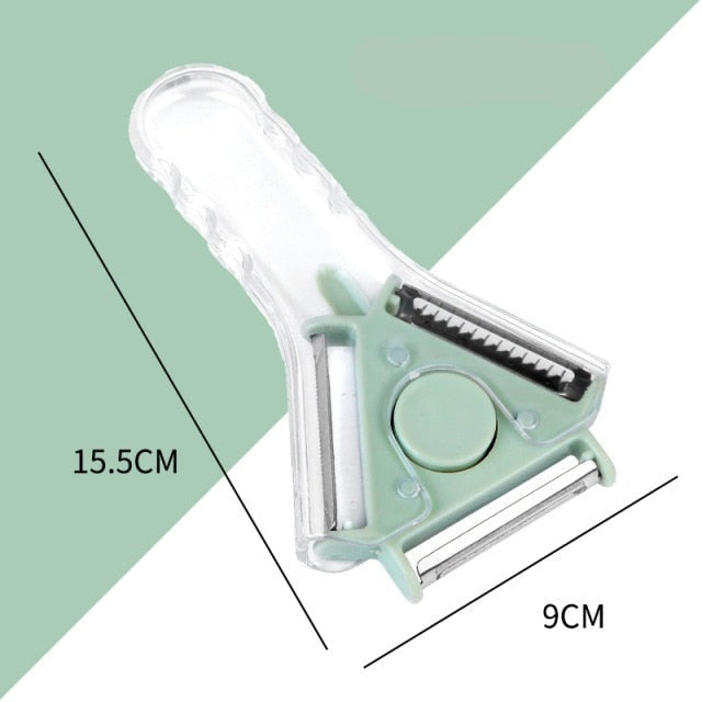 Lisslune | Magic Multi-Blade Triangle Vegetable Peeler