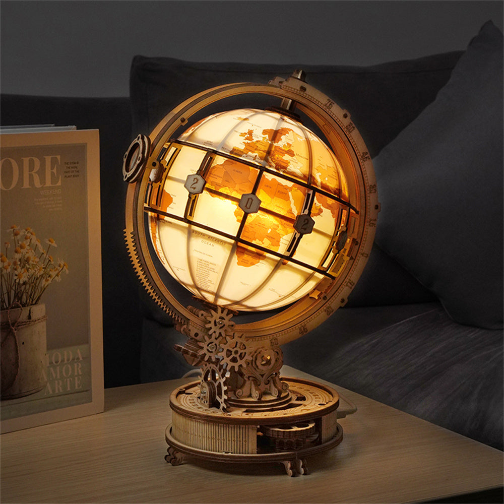 Lisslune | 3D Puzzle Luminous Globe