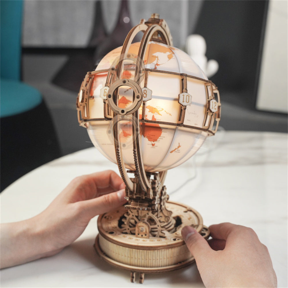 Lisslune | 3D Puzzle Luminous Globe