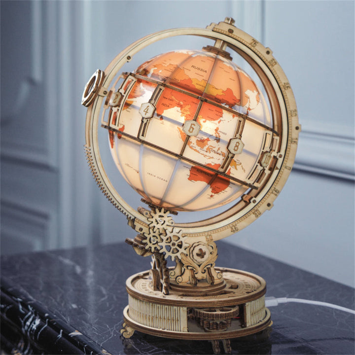 Lisslune | 3D Puzzle Luminous Globe