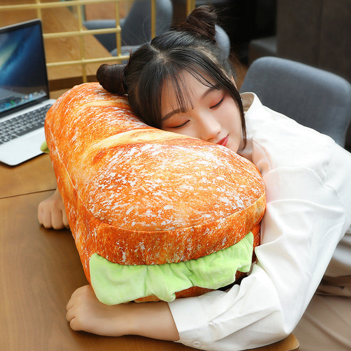 Lisslune | 2in1 Comfy Hamburger Pillow Seat Cushion