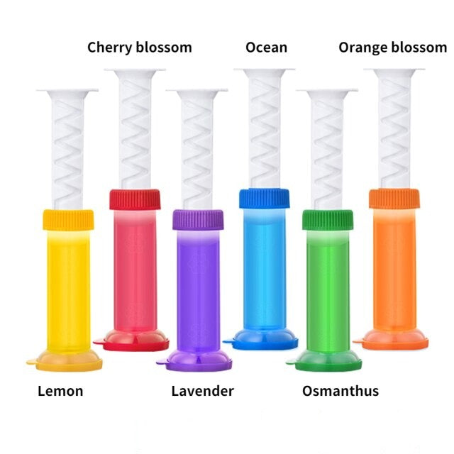 Lisslune | Aromatic Air Freshener Flower Gel Toilet Cleaner