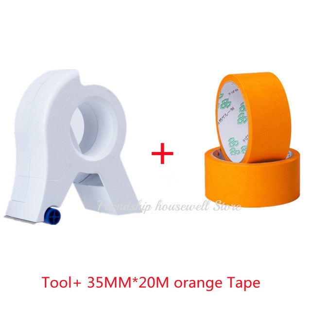 Lisslune | Easy Wall Floor Painter Masking Tape Dispenser