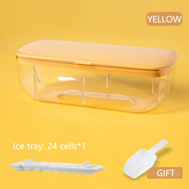 Lisslune | Double Layer Lazy Ice Maker Storage Box
