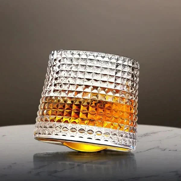 Lisslune | Spinning Japanese Edo Whiskey Glass Set