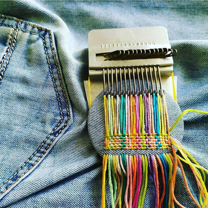 Lisslune | Hand Knitting DIY Small Weaving Loom Kit