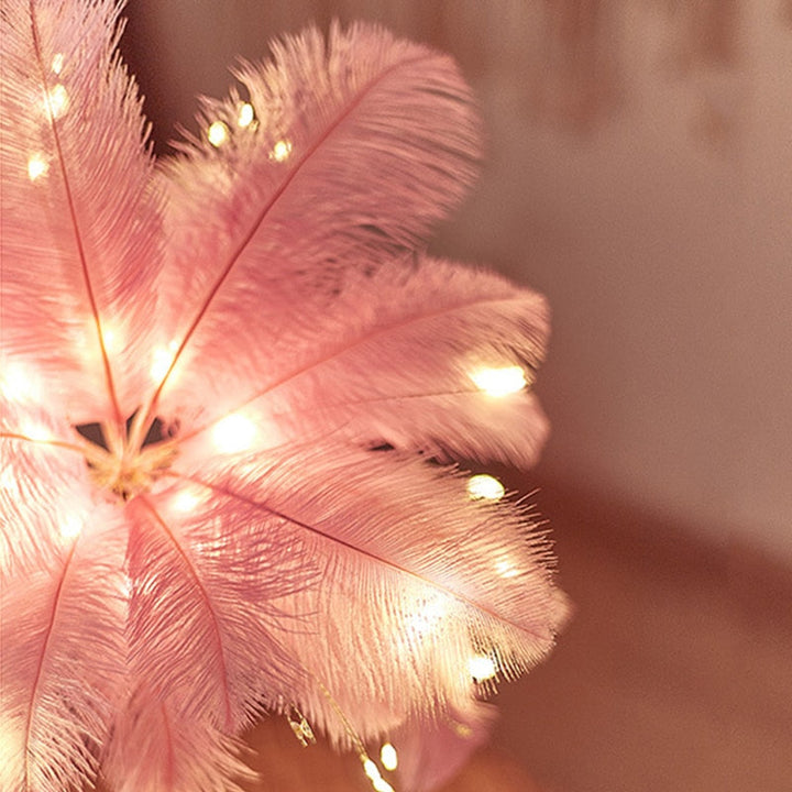 Lisslune | Feather Palm Creative Table Lamp