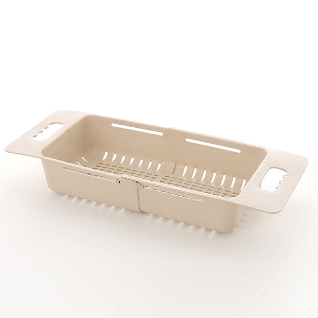 Lisslune | Adjustable Telescopic Fruit Sink Basket