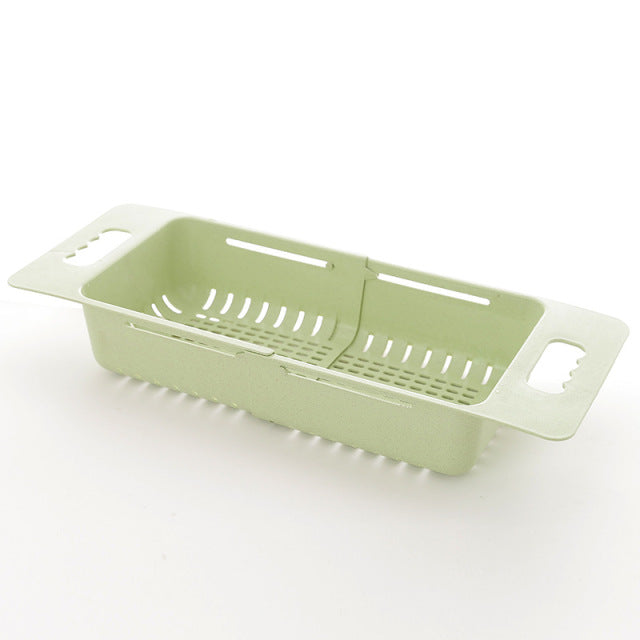Lisslune | Adjustable Telescopic Fruit Sink Basket