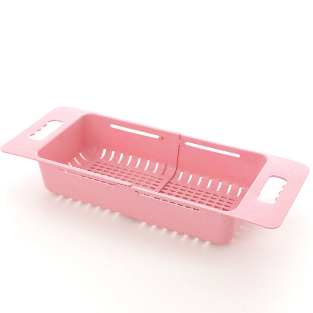 Lisslune | Adjustable Telescopic Fruit Sink Basket