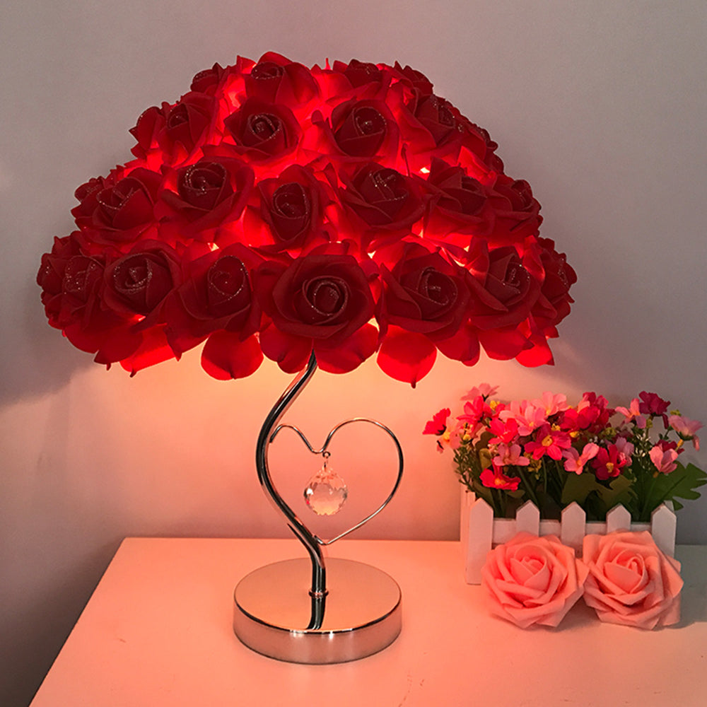 Lisslune | Rose Blossom Nightstand Lamp
