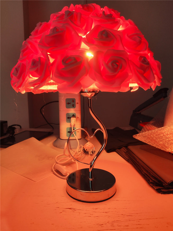 Lisslune | Rose Blossom Nightstand Lamp