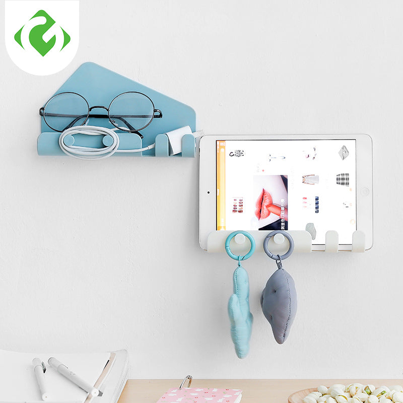Lisslune | Wall-Mounted Sticky Organizer Phone Holder Rack