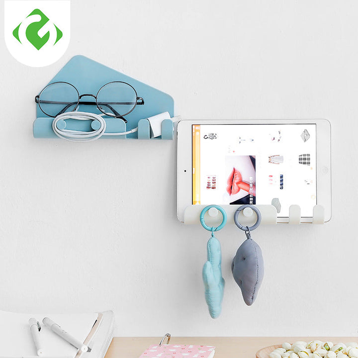 Lisslune | Wall-Mounted Sticky Organizer Phone Holder Rack