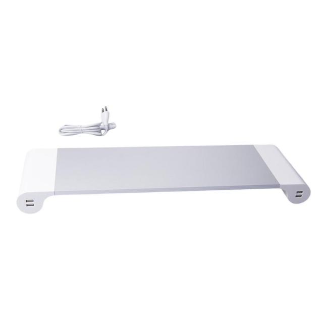 Lisslune | Universal USB Phone Charging Monitor Riser Stand