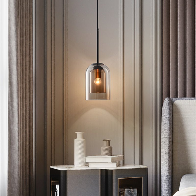 Lisslune | Stylish Double Glass Pendant Light - AuraGlass