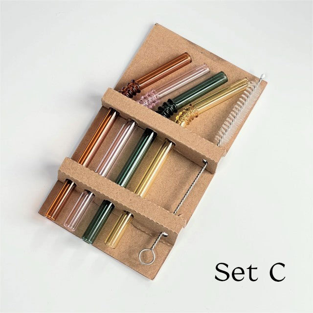 Lisslune | Glass straw - Set of 4
